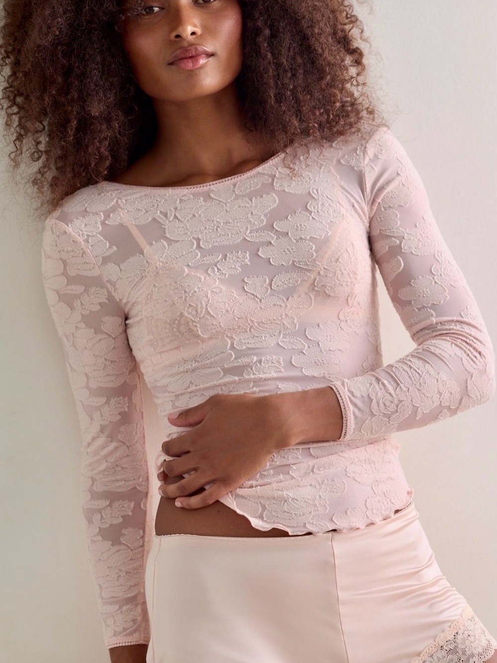 Night shift layering top Free People - Intimately